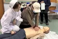 心梗救治日，武汉市第三医院现场教学心肺复苏