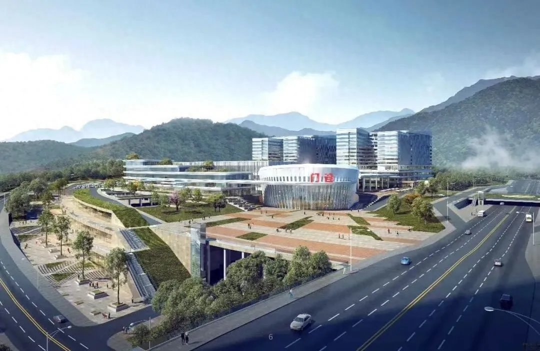 重庆大学附属三峡医院三峡医学中心门诊，10 月 31 日试运行