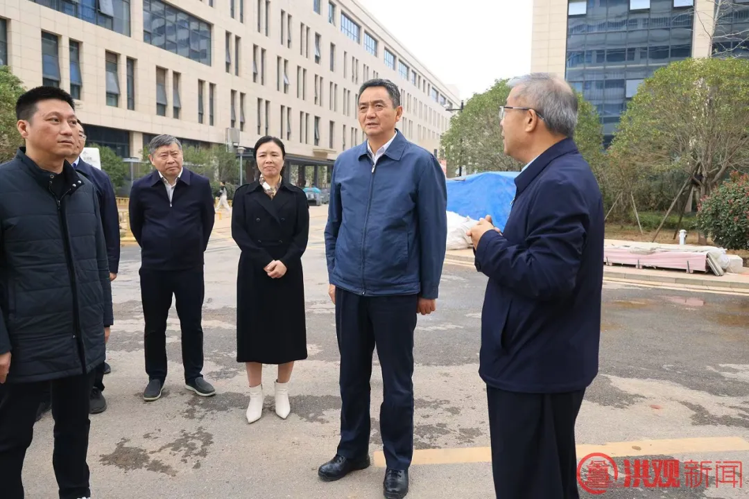 李红军调研国家区域医疗中心项目建设情况