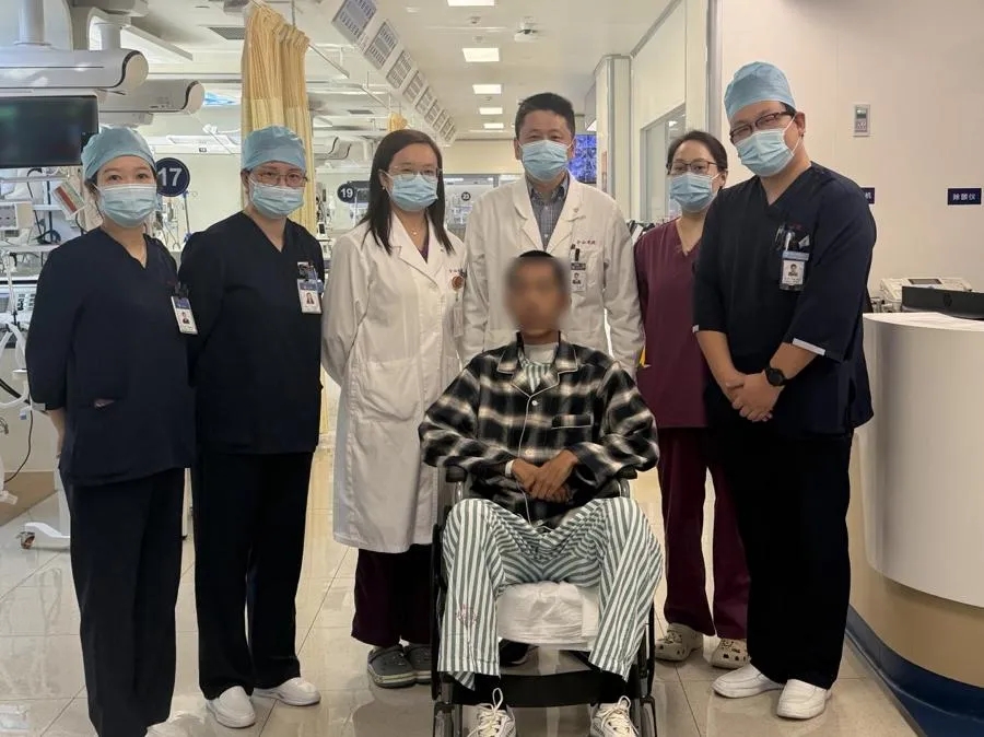 运动突发急病！大学新生陷深度昏迷，中山医院全力救治脱险