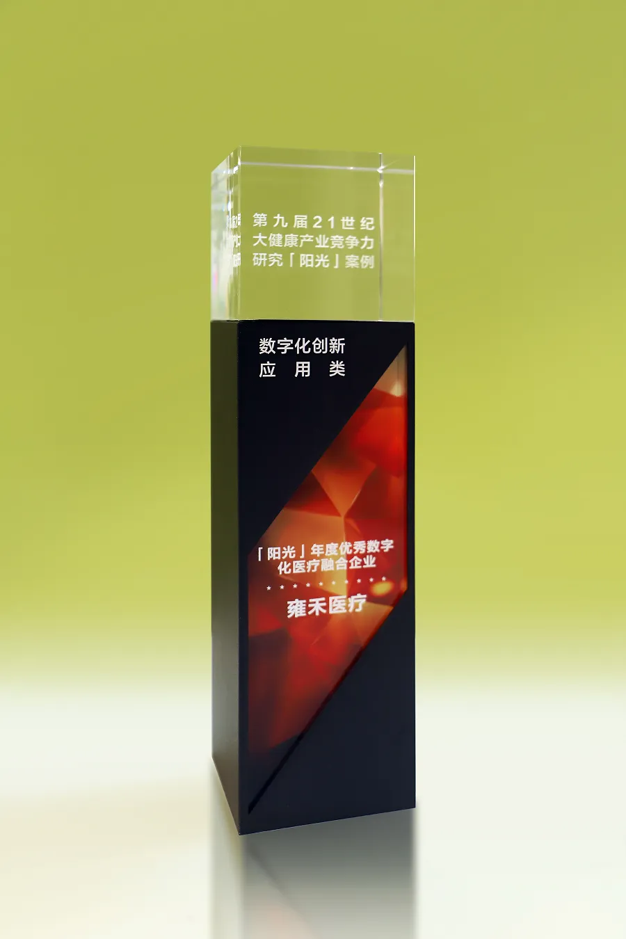 雍禾医疗荣获“阳光”年度优秀数字化医疗融合企业